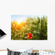 Rye Field Sunrise Wall Decal