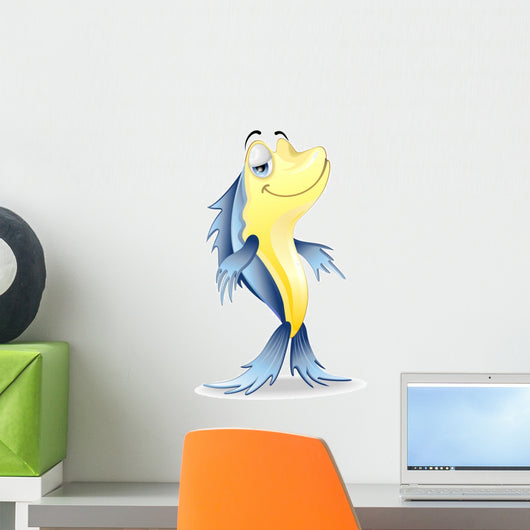 Cartoon Fish Wall Decal