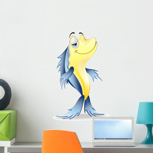 Cartoon Fish Wall Decal