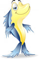 Cartoon Fish Wall Decal