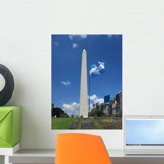 Obelisk Buenos Aires Wall Decal