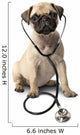 Dog With Stethoscope Wall Decal