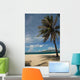 Palmtree Beach Wall Decal