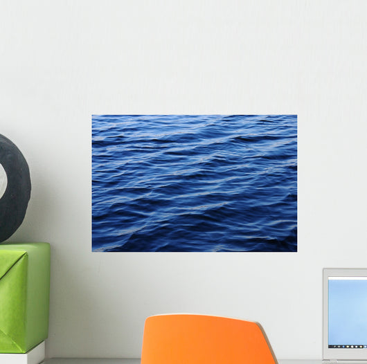 Blue Water Surface Wall Mural