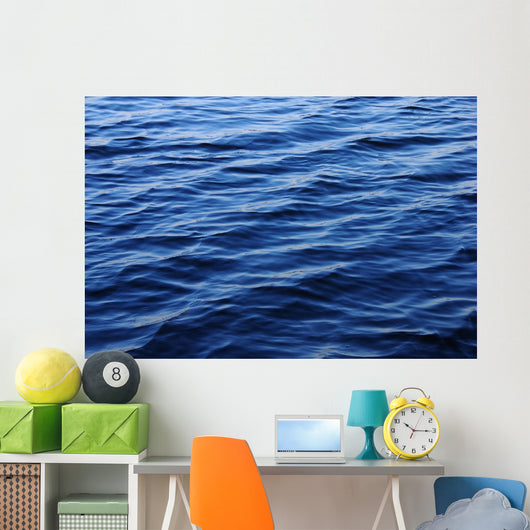 blue water surface Wall Mural