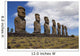Ahu Akivi, easter Iceland, chile, moai Wall Mural