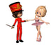 Sugarplum Fairy and Nutcracker Prince Wall Decal
