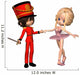 Sugarplum Fairy and Nutcracker Prince Wall Decal