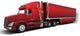 Christmas American Semi-Trucks Wall Decal