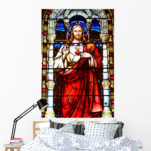 Christ Stained Glass