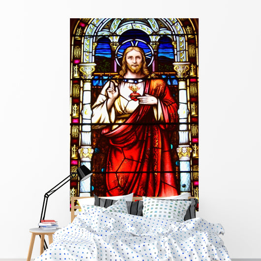 Christ Stained Glass