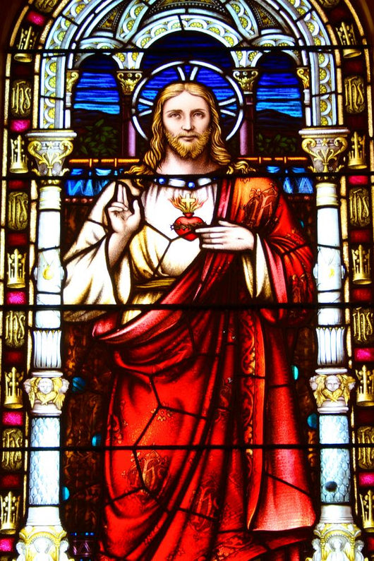 Christ Stained Glass