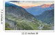 Old road with tight serpentines  of the St. Gotthard pass Wall Mural