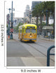 San Francisco Street Car Wall Mural