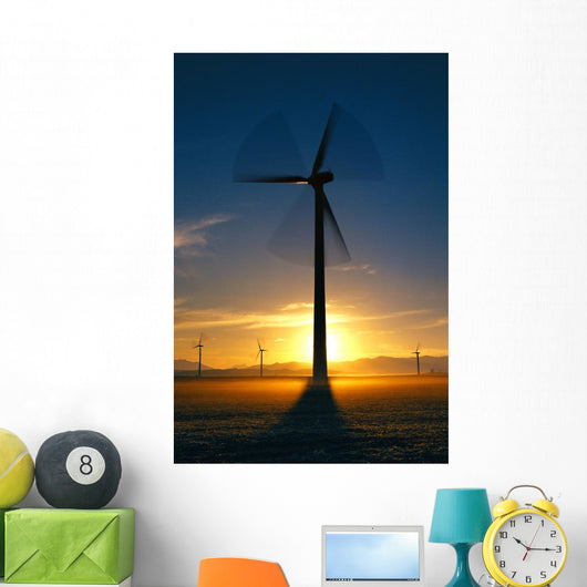 Wind Turbines Wall Mural