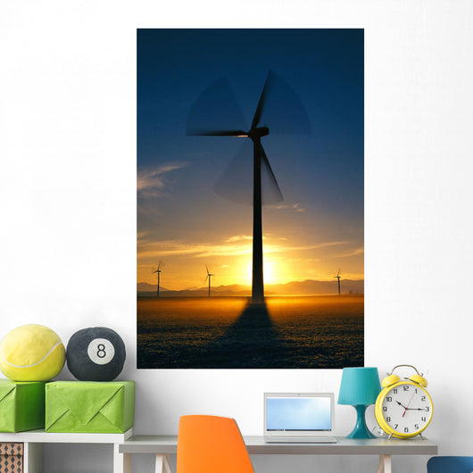 Wind Turbines Wall Mural