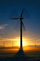Wind Turbines Wall Mural