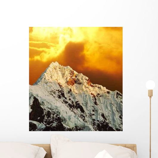 Alpamayo Peak Wall Decal