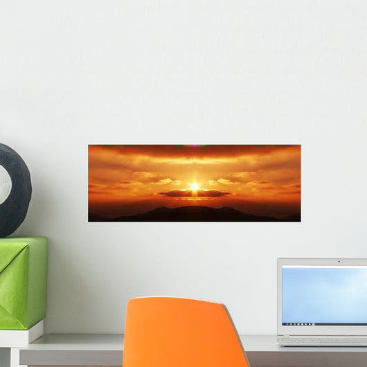 Sunset Wall Decal Design 3
