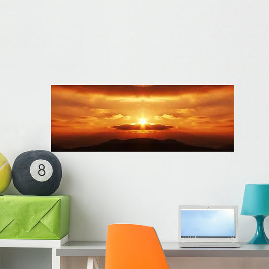 Sunset Wall Decal Design 3