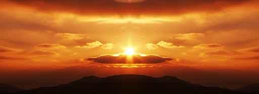 Sunset Wall Decal Design 3