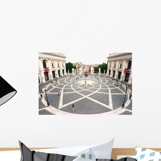 Piazza Del Campidoglio Wall Decal