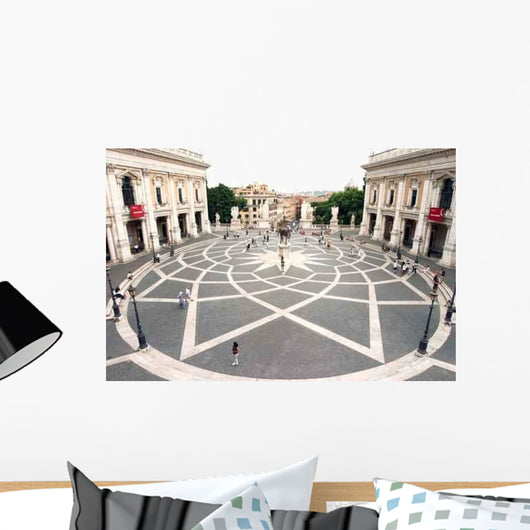 Piazza Del Campidoglio Wall Decal