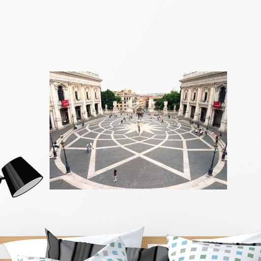 Piazza Del Campidoglio Wall Decal