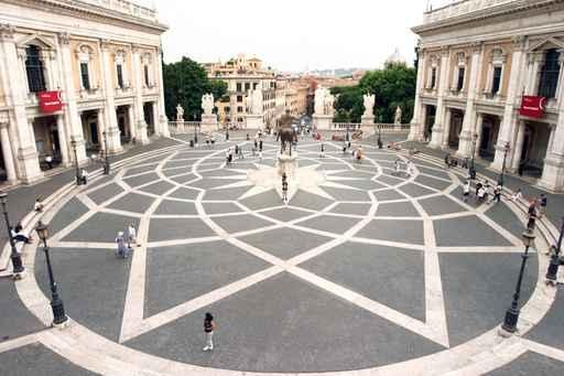 Piazza Del Campidoglio Wall Decal