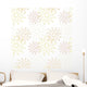 Seamless Pattern Flower Wall Decal