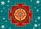 shree yantra Wall Mural