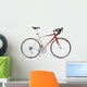 race road bike isolated on white background Wall Decal
