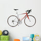 race road bike isolated on white background Wall Decal