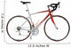 race road bike isolated on white background Wall Decal