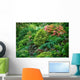 Rockery with Rhododendrons Wall Decal