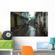 Flooded Street Chennai Rain Wall Decal