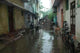 Flooded Street Chennai Rain Wall Decal