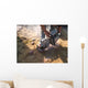 Disc Cutter Action Wall Decal