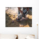 Disc Cutter Action Wall Decal