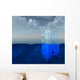 High Resolution 3D Iceberg Wall Mural