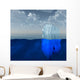 High Resolution 3D Iceberg Wall Mural