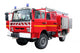 Cut fire truck Wall Decal
