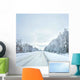 Winter Country Road Wall Decal