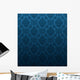 Seamless Damask Wallpaper Wall Decal Design 1