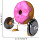 Pink Donut Fitness Wall Decal