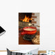 Swiss fondue dinner Wall Mural