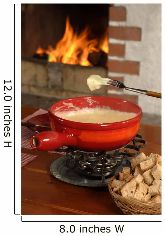 Swiss fondue dinner Wall Mural