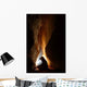 Cave Passage with Caver Wall Decal
