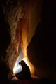 Cave Passage with Caver Wall Decal