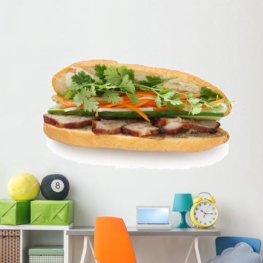 Banh Mi , Vietnamese Sandwich Wall Decal